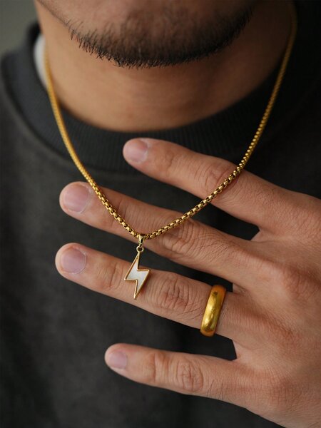 Collier étoile chic homme