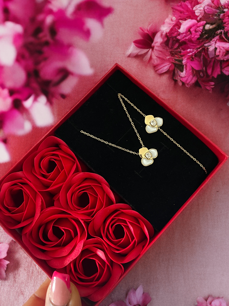 Ensemble collier+bracelet