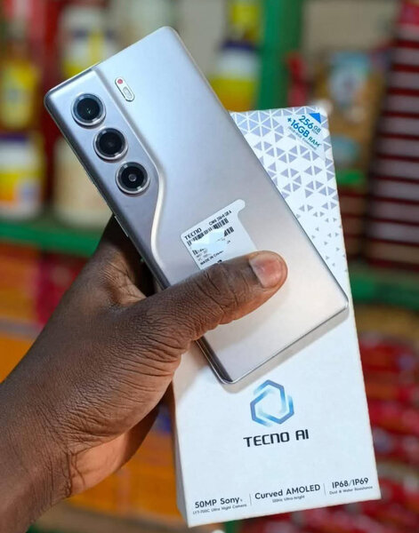 Tecno AI Smartphone 50MP AMOLED