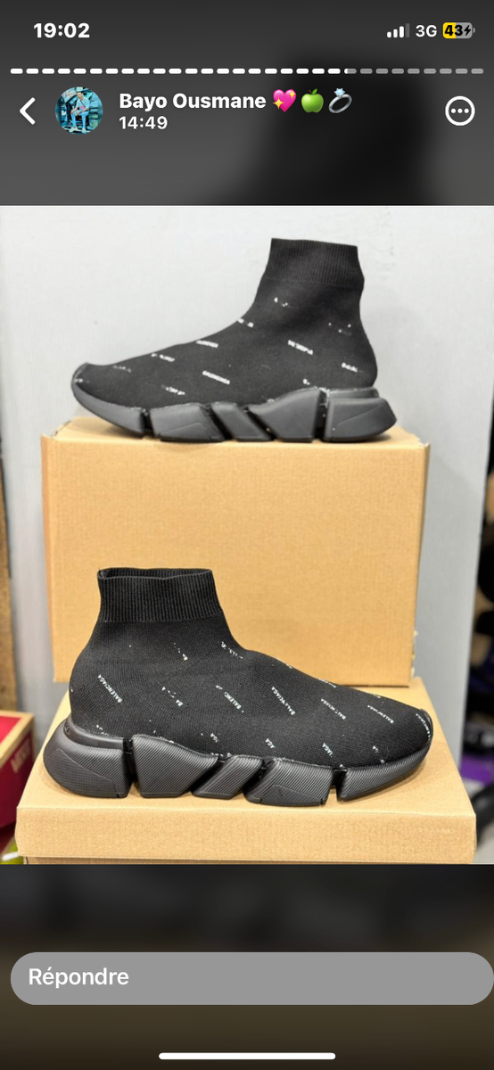 Chaussures Balenciaga et air force