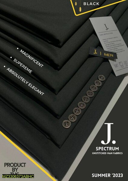 J. wash and wear men unstiched suit