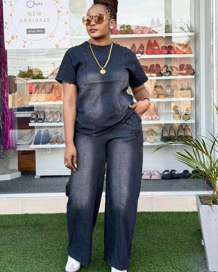 Tenue confortable en denim