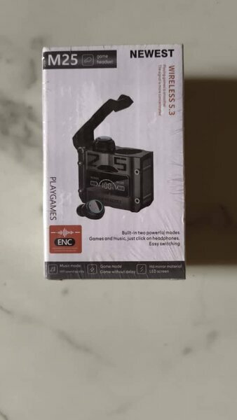 Écouteurs sans fil M25 Game Headset (neuf)