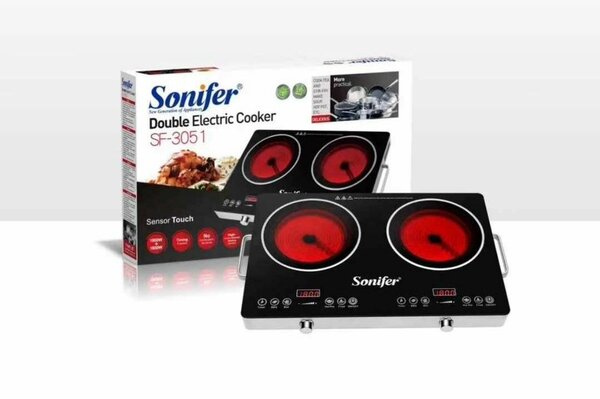 Electric Infrared Cooker (Double plate)