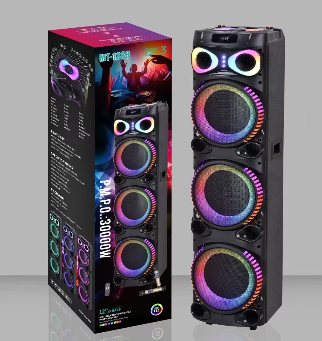 Enceinte Bluetooth Puissante LED