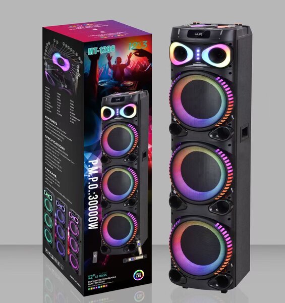 Enceinte Bluetooth Puissante LED