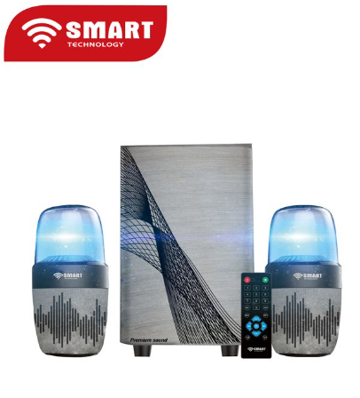 SMART TECHNOLOGY Système Audio Avec Haut-parleur Multimédia-STHB-9917M-FM-USB-carte Mémoire