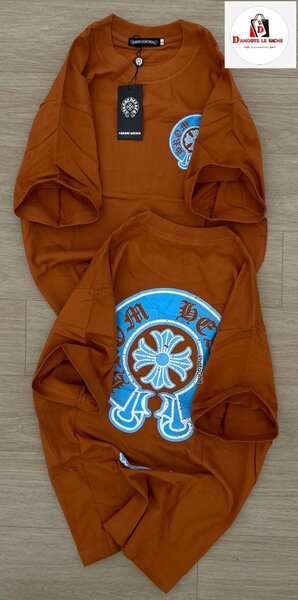 T-shirt tendance unisexe orange