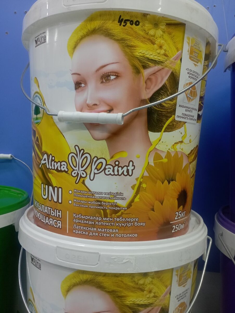 Краска моющий