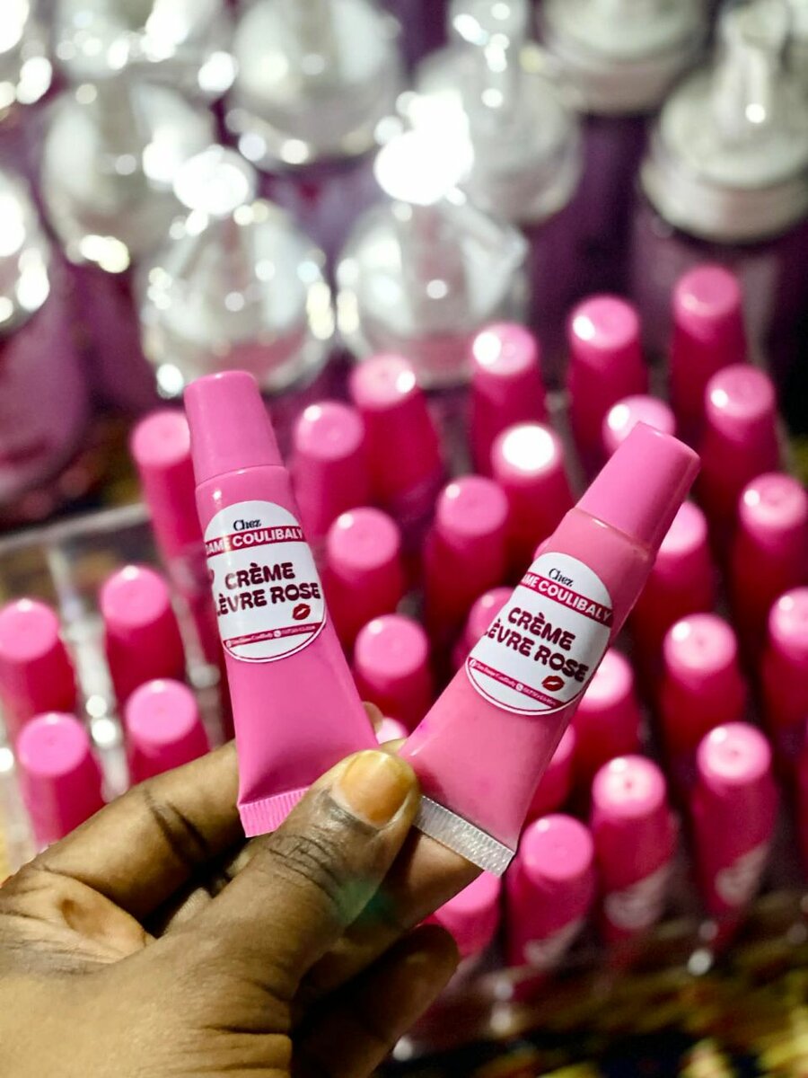 Crème lèvres roses