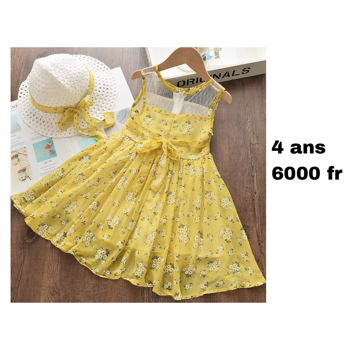 Robe fille été élégante