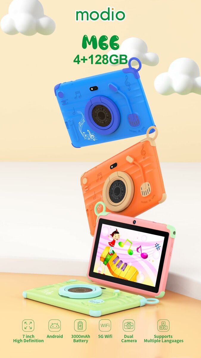 Tablette Enfant Modio M66