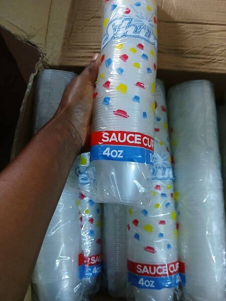 Gobelets en plastique 4oz