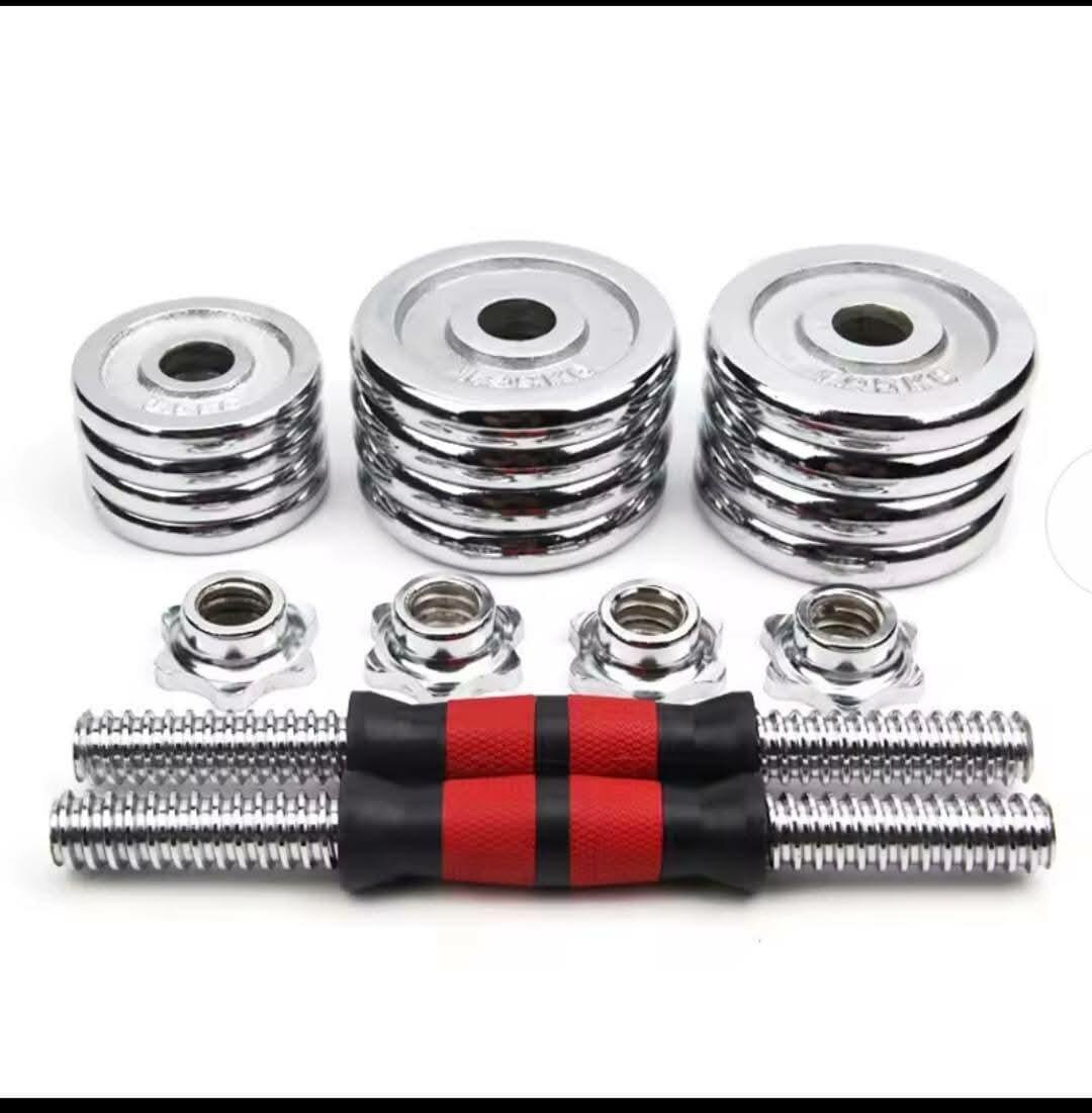 Haltères réglables en acier inoxydable