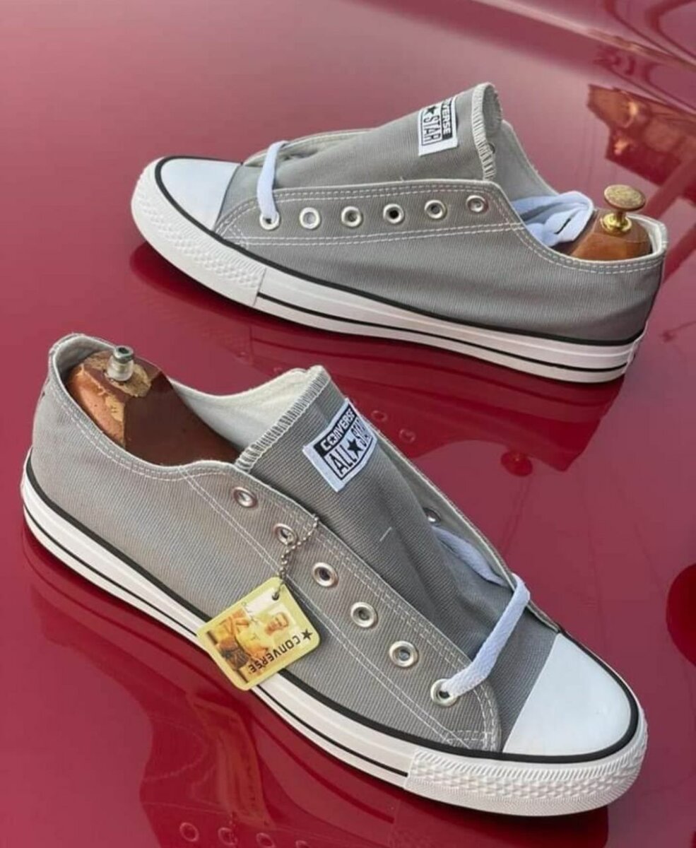 Converse Gray Low Sneakers