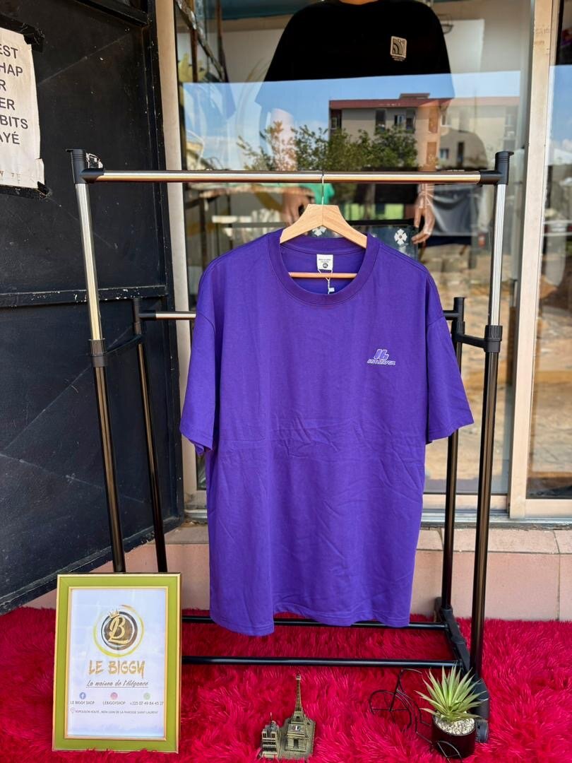 T-shirt unisexe violet classique