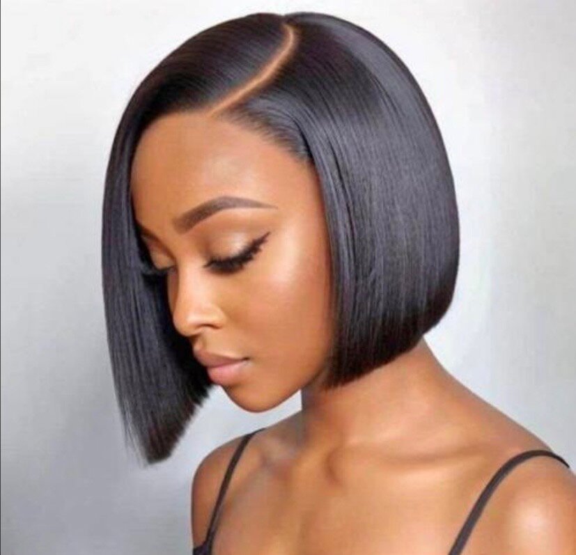 Perruques afro et bob élégantes