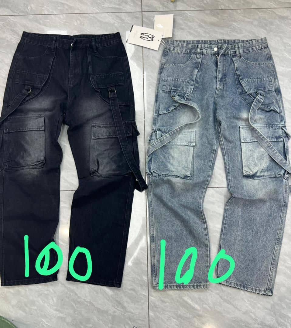 Jeans cargo décontractés