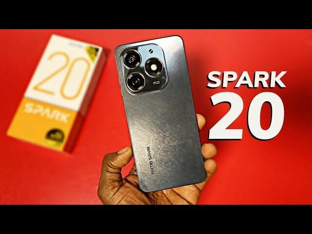 TECNO SPARK 20( 128GB 8GB RAM Première copie conforme