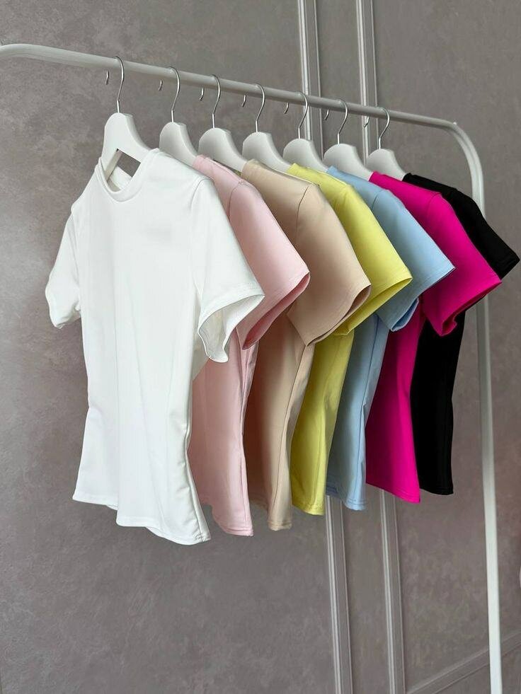 T-shirtrose ,violet,noir,orang