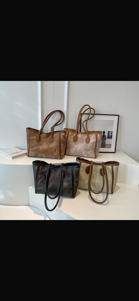 Sac cabas en cuir élégant