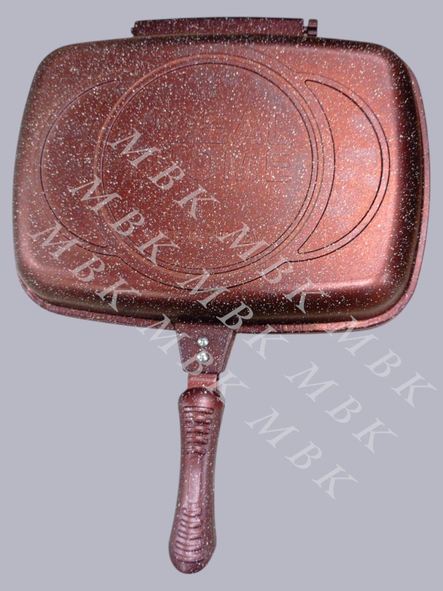 Poêle à double face antiadhésive