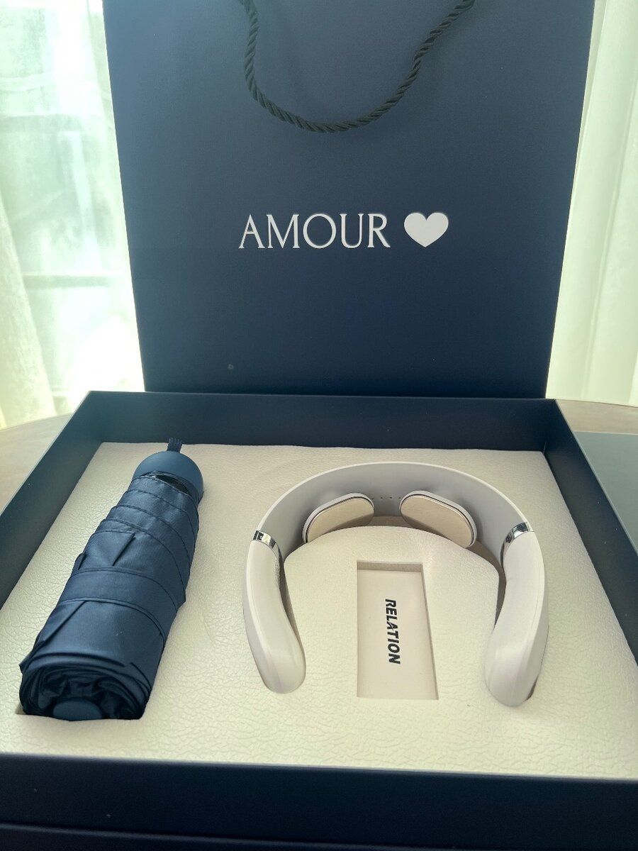 ensemble de massage du cou