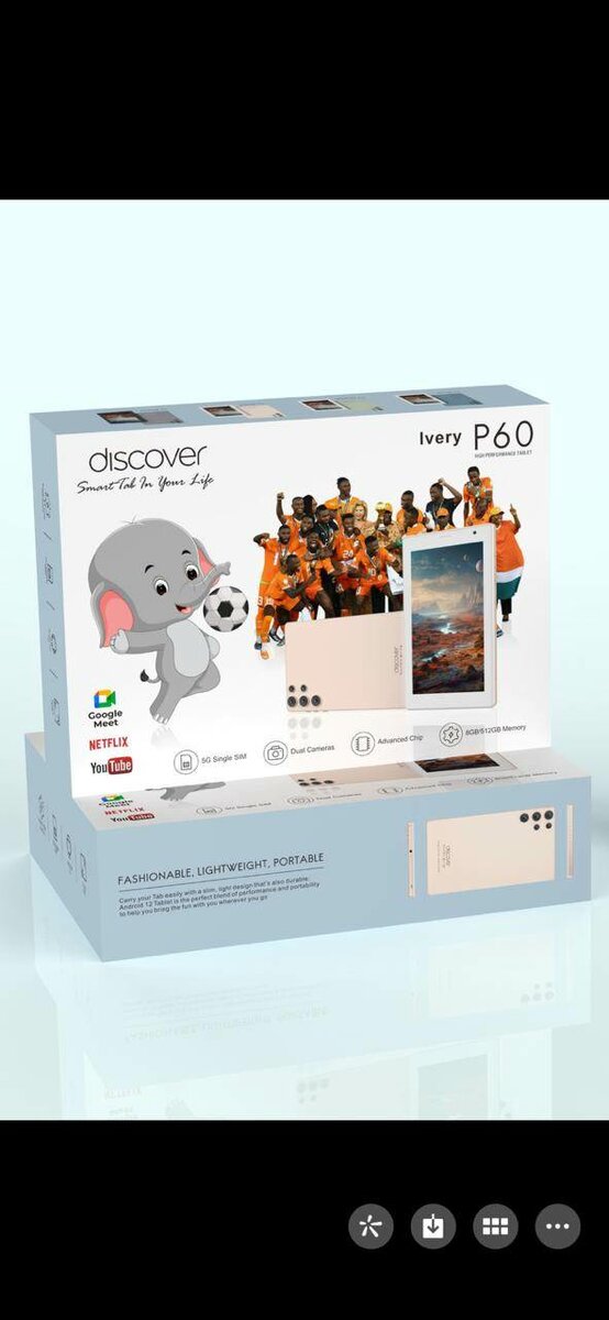 Tablette Discover Ivery P60