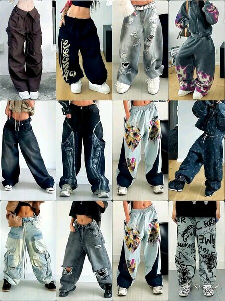 Pantalons baggy tendance