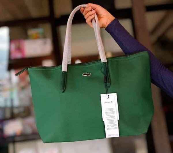 Sac cabas vert élégant