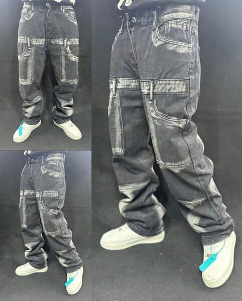 Jean cargo décontracté homme