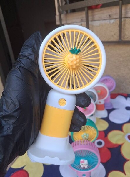 Ventilateur portable coloré