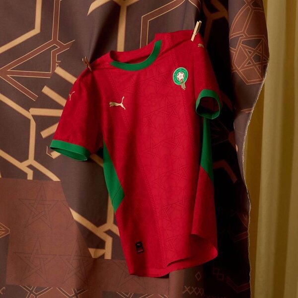 Maillot Maroc Puma Rouge