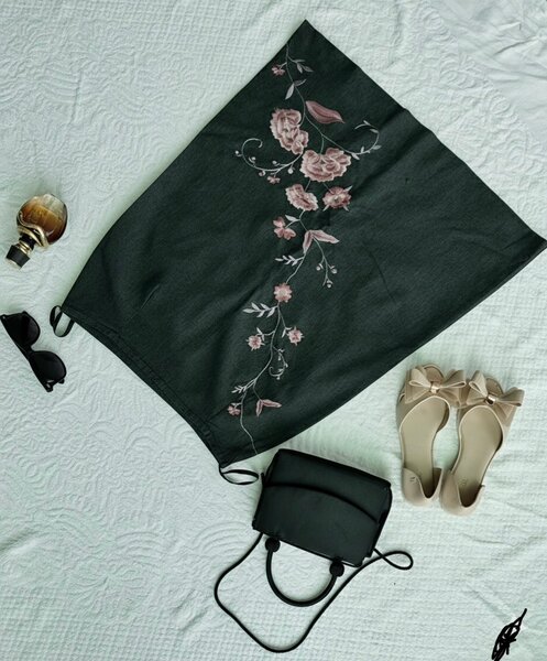 Jupe pour femme en lin et coton