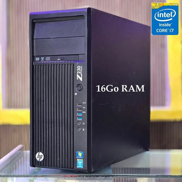 Ordinateur HP Z230 i7 16Go