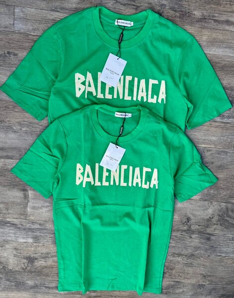 T-shirt Balenciaga vert