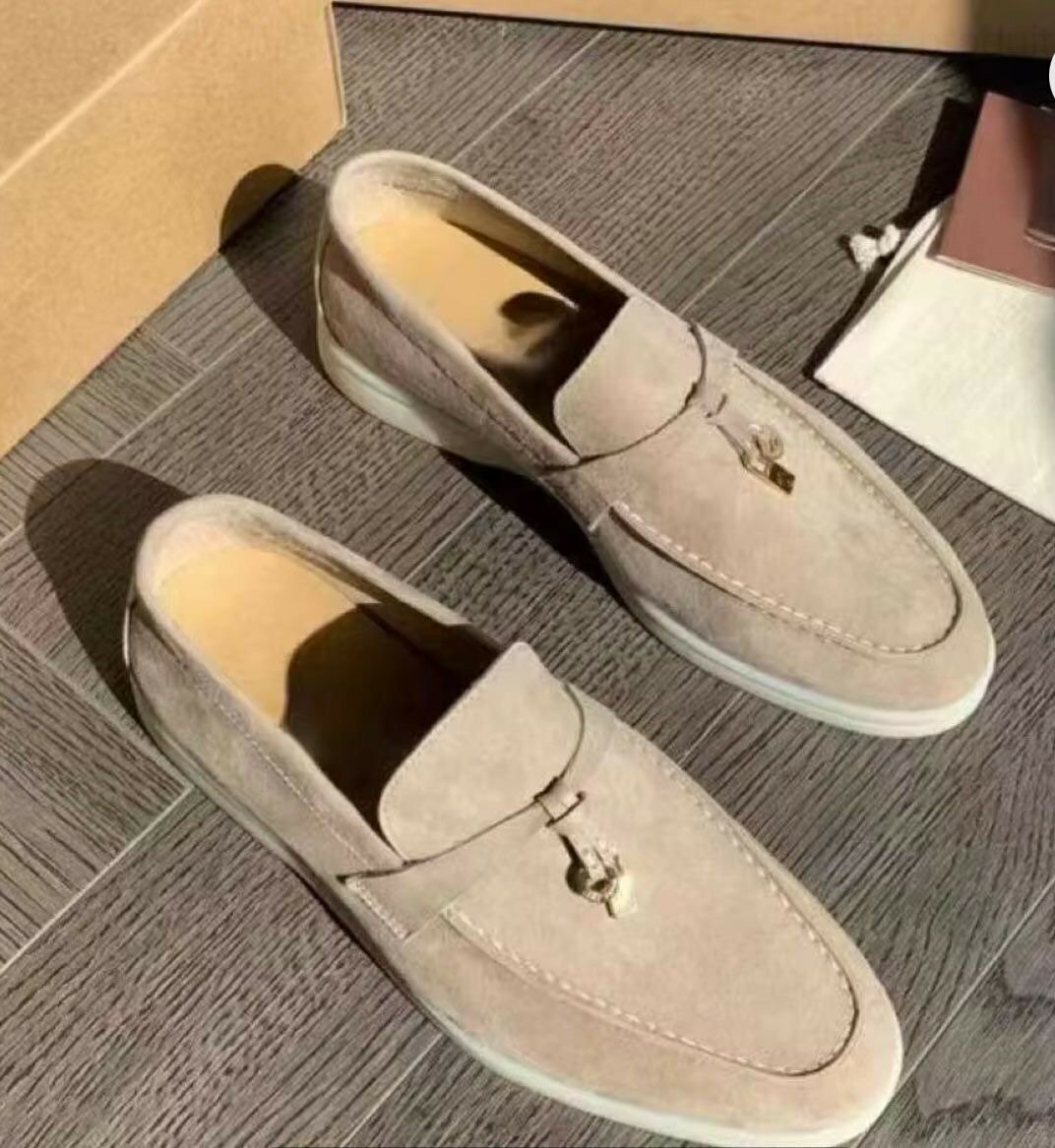 Mocassins en cuir élégants