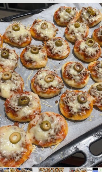 Mini pizzas 10 pièces