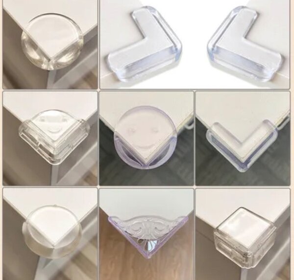 Silicon suction bowls, silicon corners, feeding sets