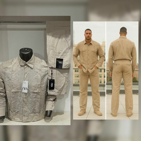 Ensemble homme en lin