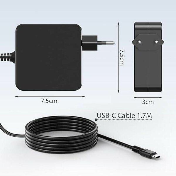 Chargeur USB-C Rapide 65W