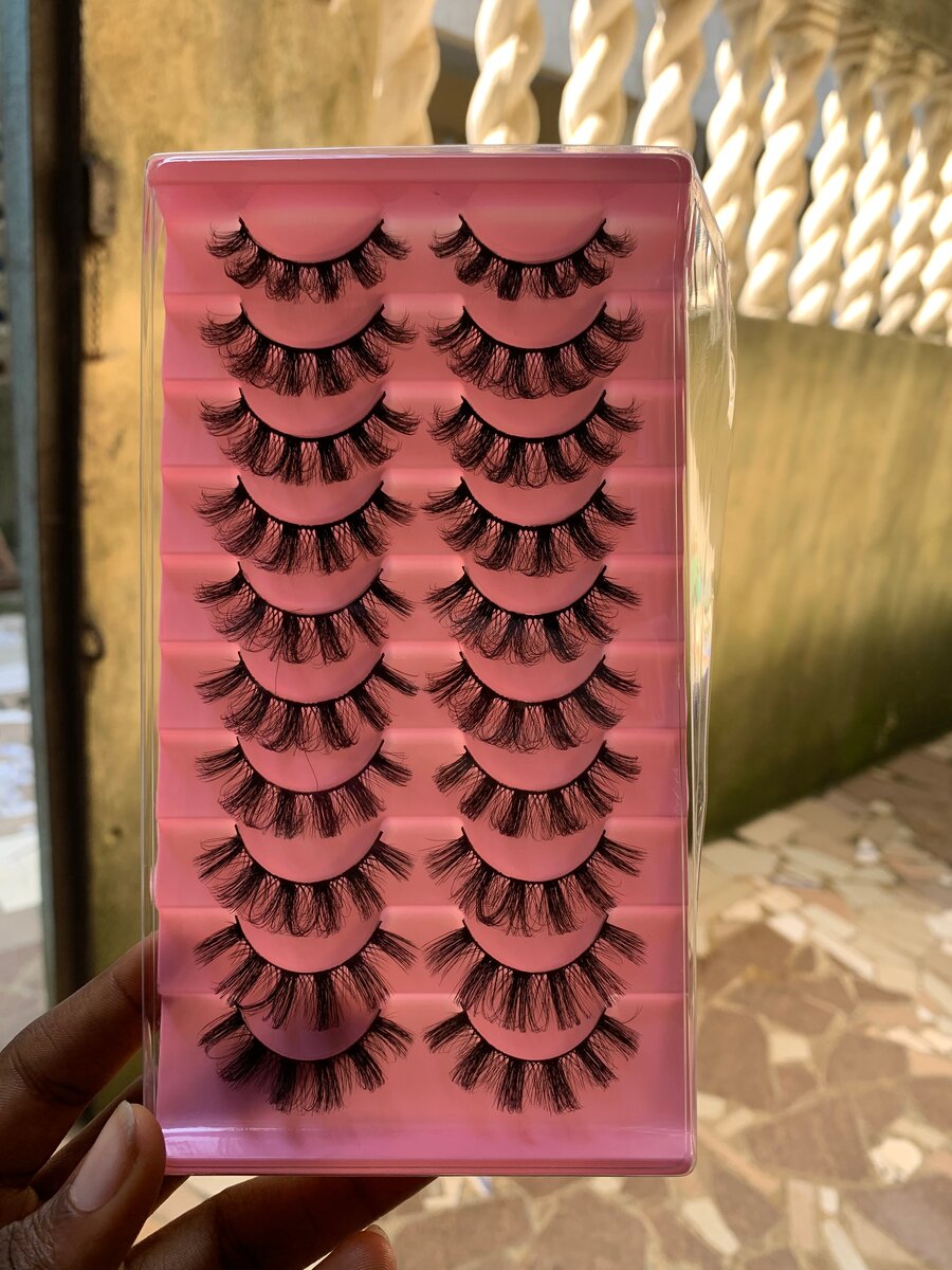 Faux cils volumineux 20 paires