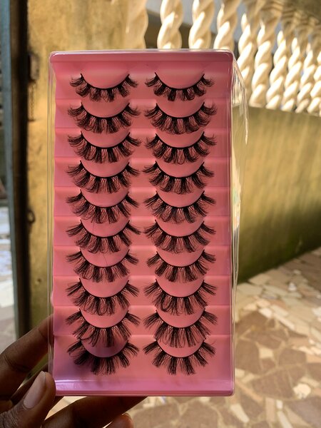 Faux cils volumineux 20 paires