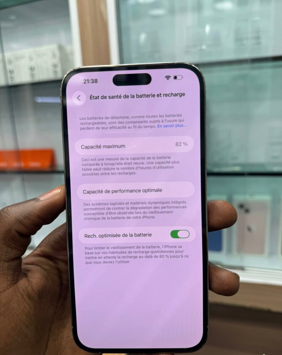 iPhone 14 Pro blanc 256 Go