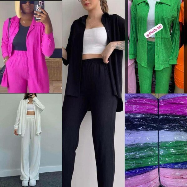 Tenue décontractée colorée femme