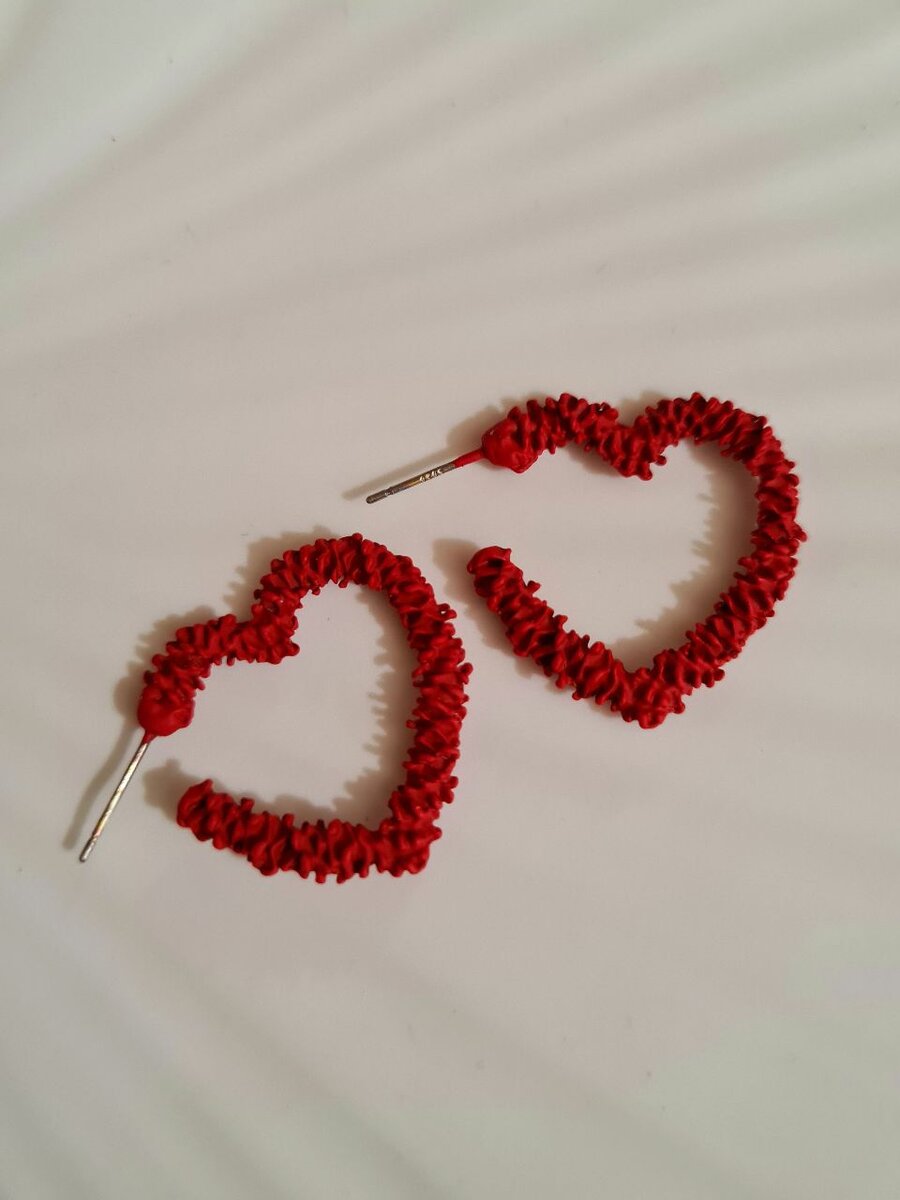 Heart earrings