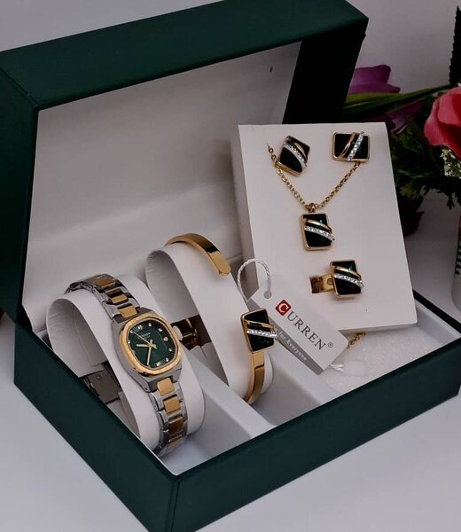 Ensemble Montre et Bijoux Qurren