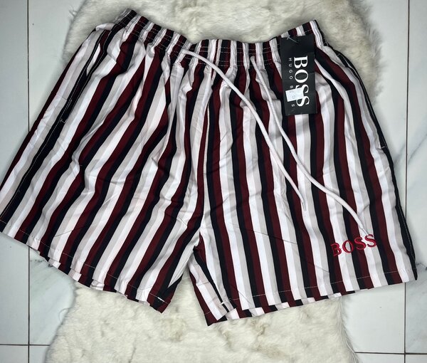 Shorts pour hommes à rayures