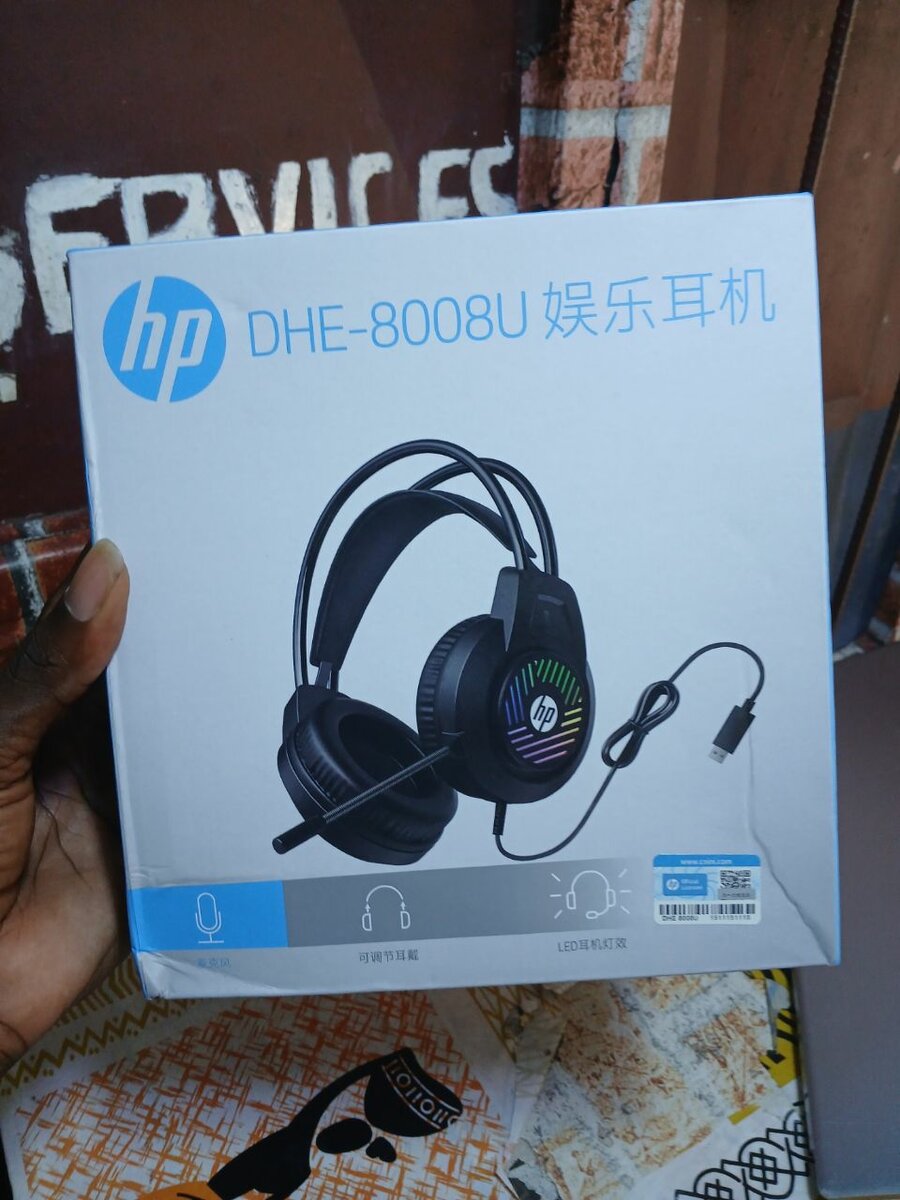 HP DHE-8008U Casque Gaming