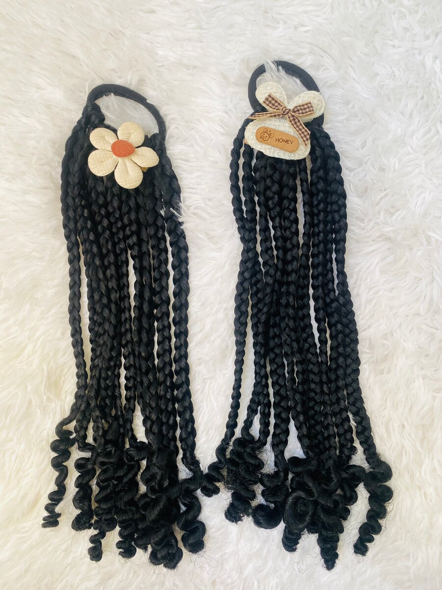 Extensions enfant colorés